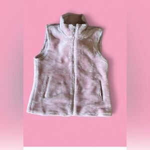 VINTAGE 90’s 2000’s Weather Vane Pink Faux Fur reversible Vest